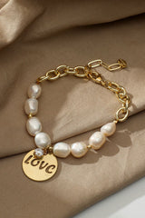 LOVE Freshwater Pearl Bracelet - Shah S. Sahota