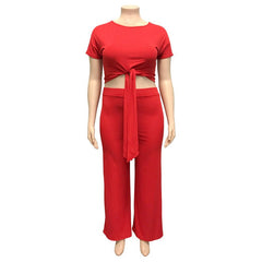 Women‘s Solid Color Two Piece Set - Shah S. Sahota