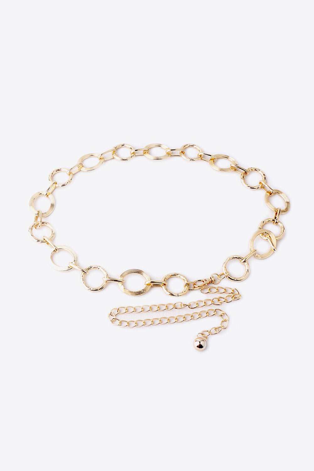 Aluminum Alloy Circle Chain Belt - Shah S. Sahota