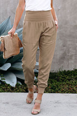 Pocketed Casual Joggers - Shah S. Sahota