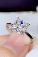 5 Carat Moissanite Solitaire Ring - Shah S. Sahota