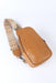 Faux Leather Zipped Crossbody Chest Bag - Shah S. Sahota