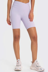 V-Waist Biker Shorts - Shah S. Sahota