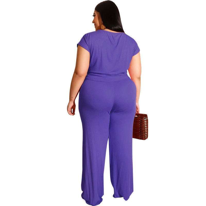 Women‘s Solid Color Two Piece Set - Shah S. Sahota