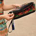 Women's Embroidered Wallet, Niche Vintage Zip Clutch, Large Capacity Coin Purse, Women's Phone Case - Shah S. Sahota