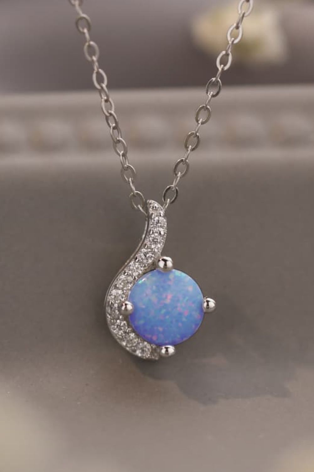 Sweet Beginnings Opal Pendant Necklace - Shah S. Sahota