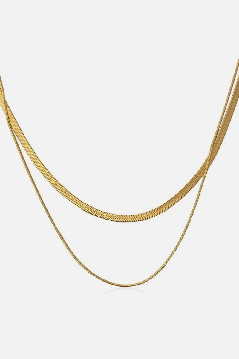 Double Layers Necklace - Shah S. Sahota