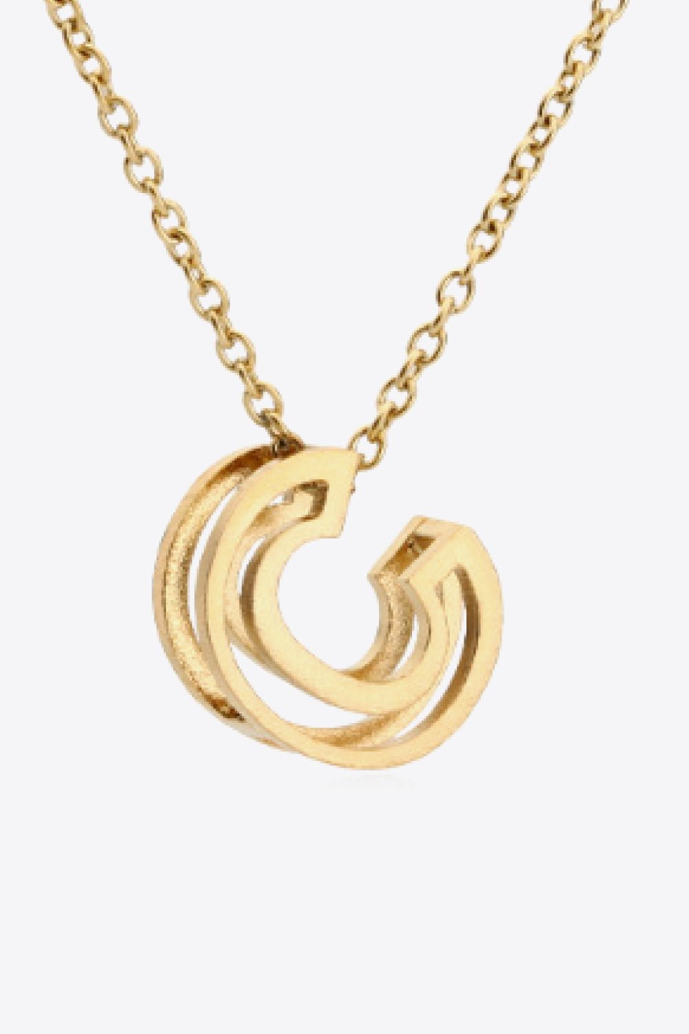 A to J Letter Pendant Nekclace - Shah S. Sahota