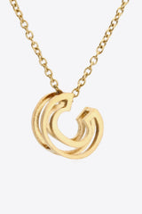 A to J Letter Pendant Nekclace - Shah S. Sahota