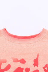 Leopard Tie-Dye Crewneck Drop Shoulder Sweatshirt - Shah S. Sahota