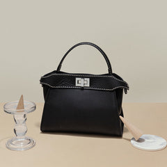 Large Capacity Lychee Grain Handbag Crossbody Bag - Shah S. Sahota