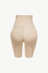 Full Size High Waisted Pull-On Shaping Shorts - Shah S. Sahota