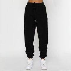 Corduroy Crew Neck Pullover Long Sleeve Sweatshirts & TiePants Two-Piece Sets - Shah S. Sahota