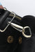 Faux Leather Zipped Crossbody Chest Bag - Shah S. Sahota