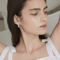 Small Silver Hoop Earrings - Shah S. Sahota