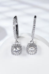 Moissanite Huggie Drop Earrings - Shah S. Sahota