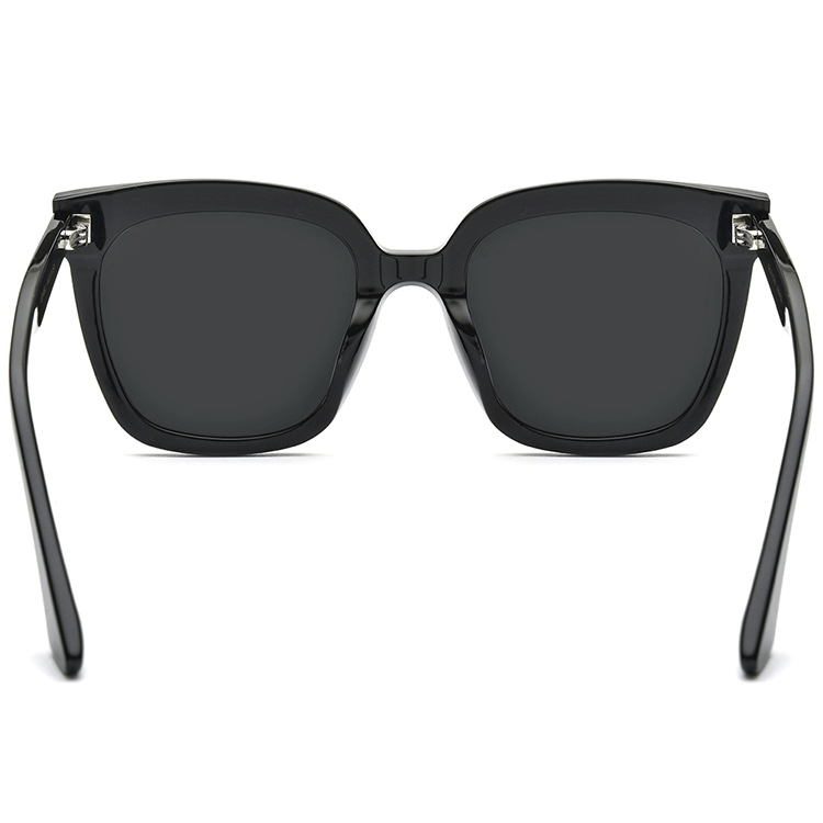 Black Square Acetate Frame Sunglasses - Shah S. Sahota