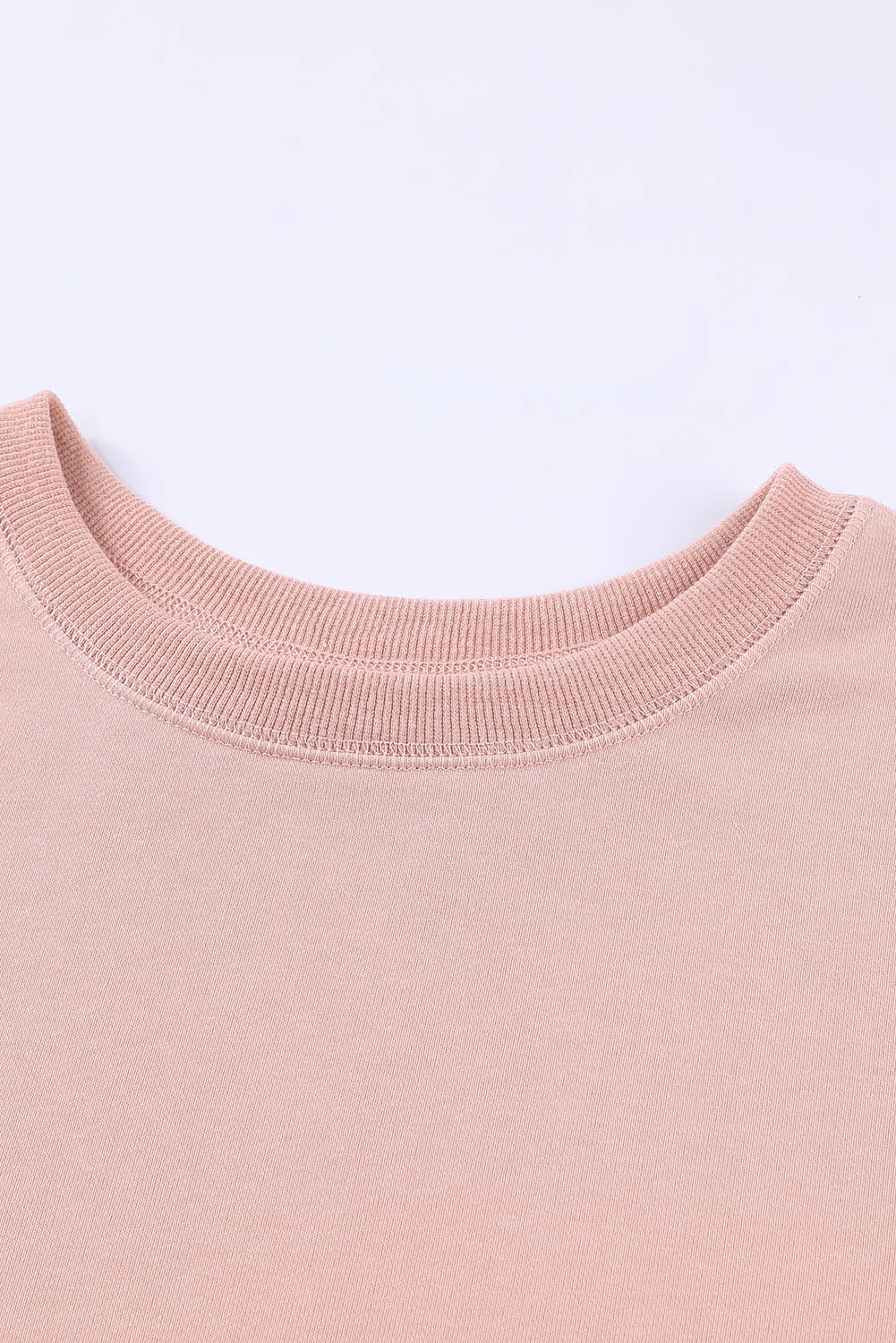 Side Slit Drop Shoulder Sweatshirt - Shah S. Sahota