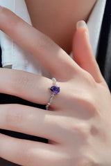 Amethyst 925 Sterling Silver Ring - Shah S. Sahota