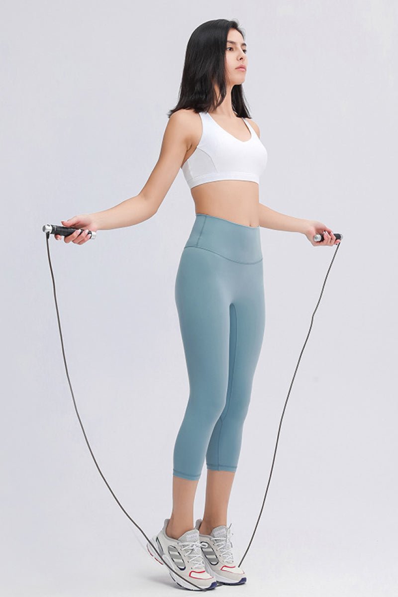 Seamless Front Active Capris - Shah S. Sahota