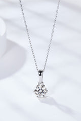 2 Carat 6-Prong Moissanite Pendant Necklace - Shah S. Sahota