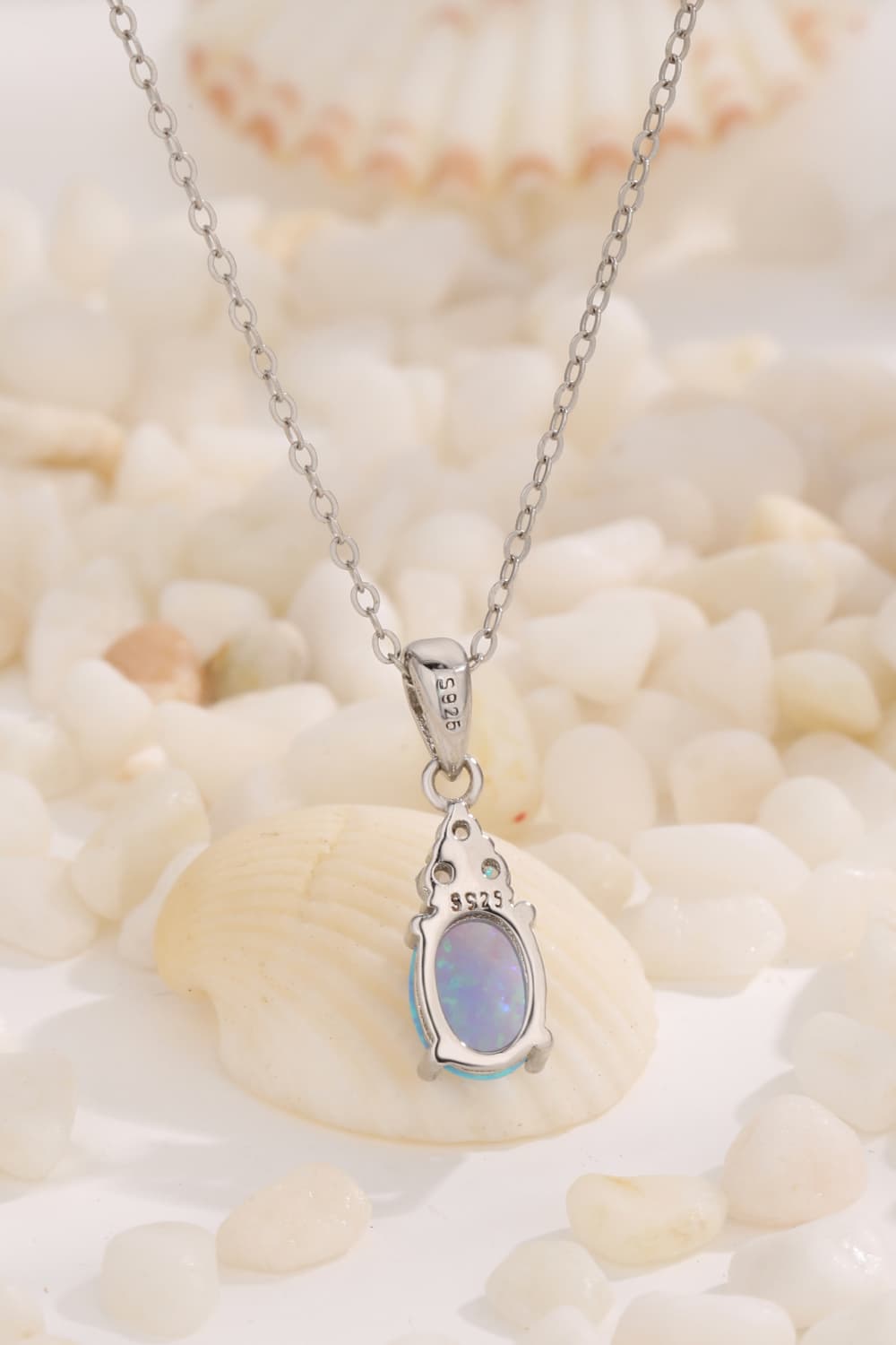 Find Your Center Opal Pendant Necklace - Shah S. Sahota