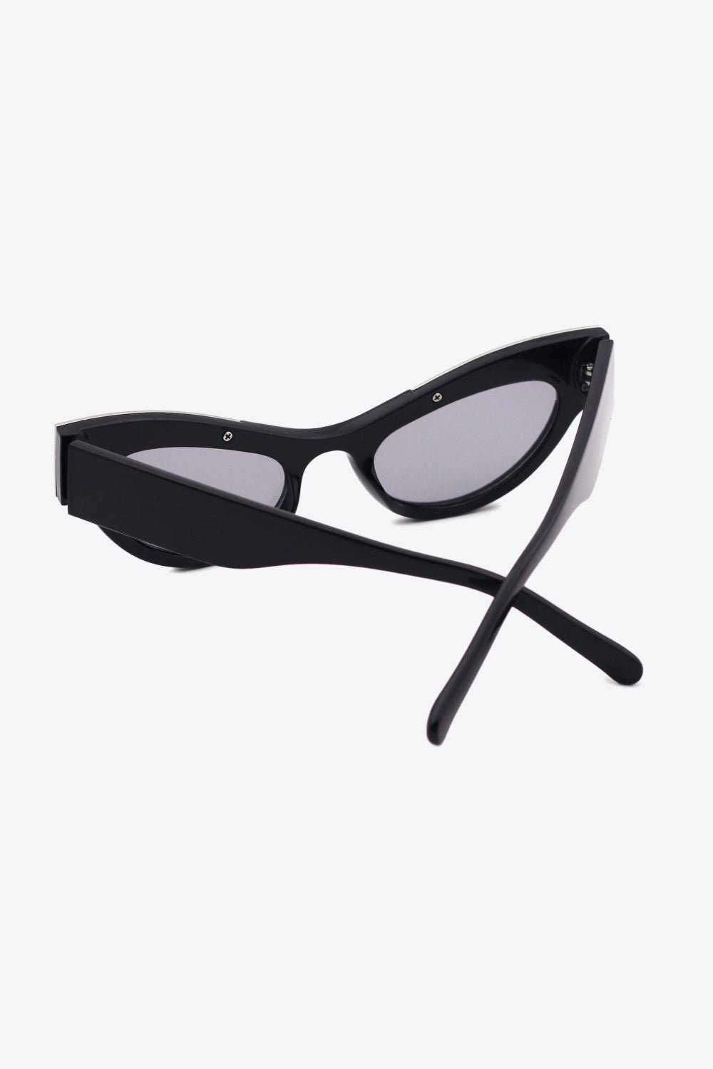 UV400 Rhinestone Trim Cat-Eye Sunglasses - Shah S. Sahota