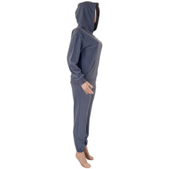 Pullover Long-Sleeved Hoodie & Tie Pocket Pants Sets - Shah S. Sahota