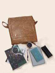 Retro Zipper Large-Capacity Backpack - Shah S. Sahota