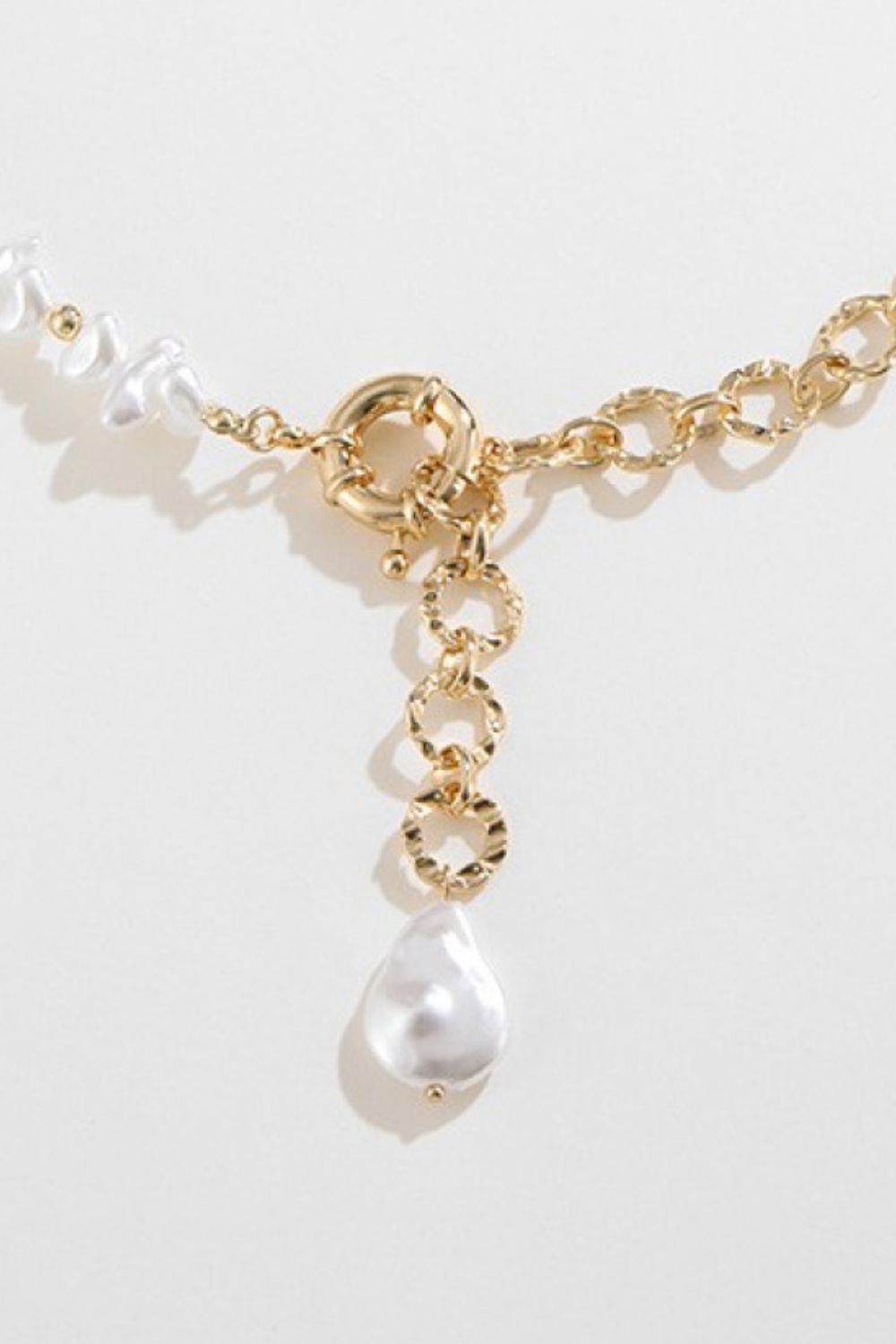 Freshwater Pearl Copper Necklace - Shah S. Sahota