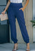 Smocked Waist Joggers with Pockets - Shah S. Sahota