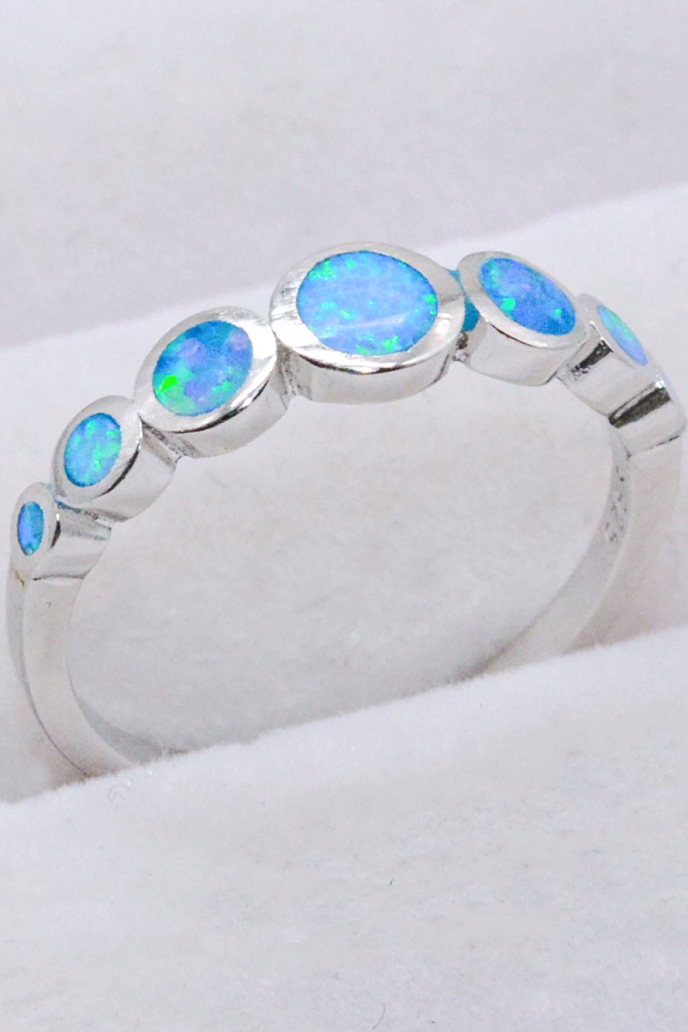 925 Sterling Silver Multi-Opal Ring - Shah S. Sahota