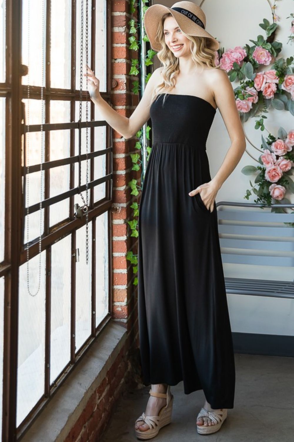 Heimish Full Size Strapless Maxi Dress - Shah S. Sahota