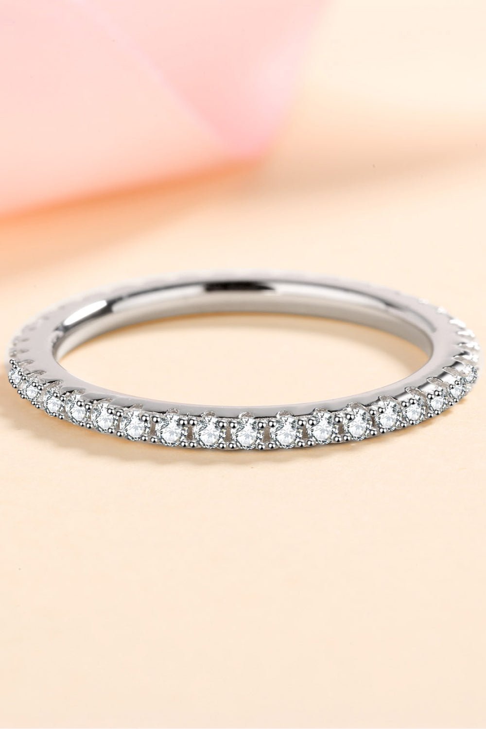 Curious Time 925 Sterling Silver Moissanite Ring - Shah S. Sahota