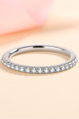 Curious Time 925 Sterling Silver Moissanite Ring - Shah S. Sahota