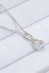 Moonstone Teardrop Pendant Necklace - Shah S. Sahota