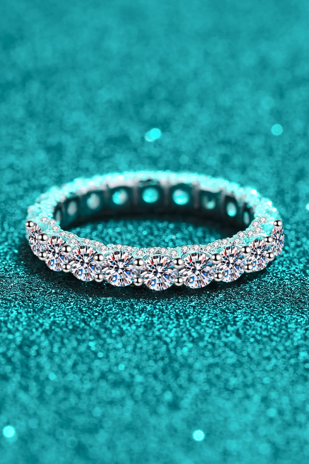 Charmed Moissanite Ring - Shah S. Sahota