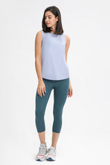 Cut Out Back Active Tank - Shah S. Sahota