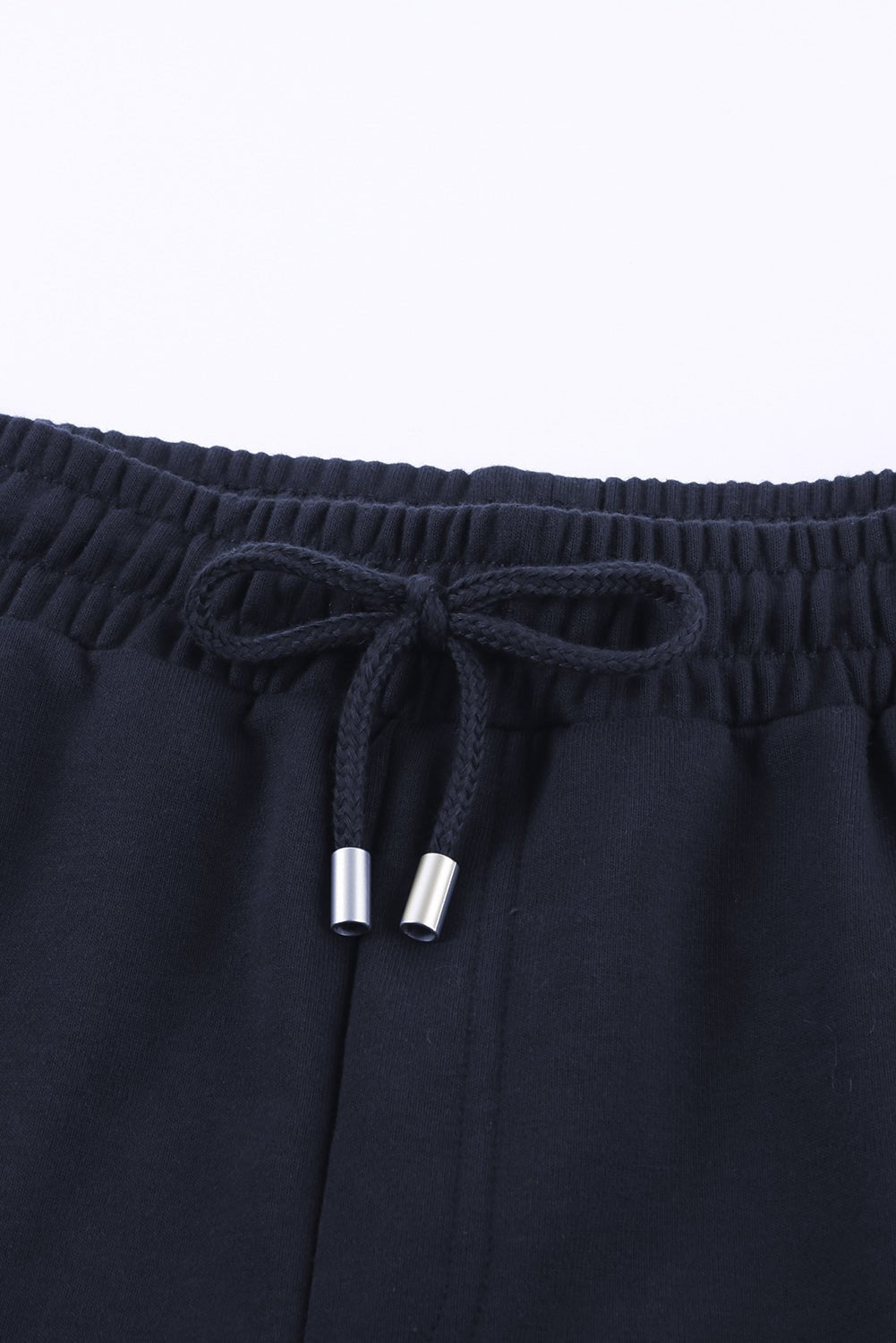 Drawstring Waist Cuffed Shorts - Shah S. Sahota