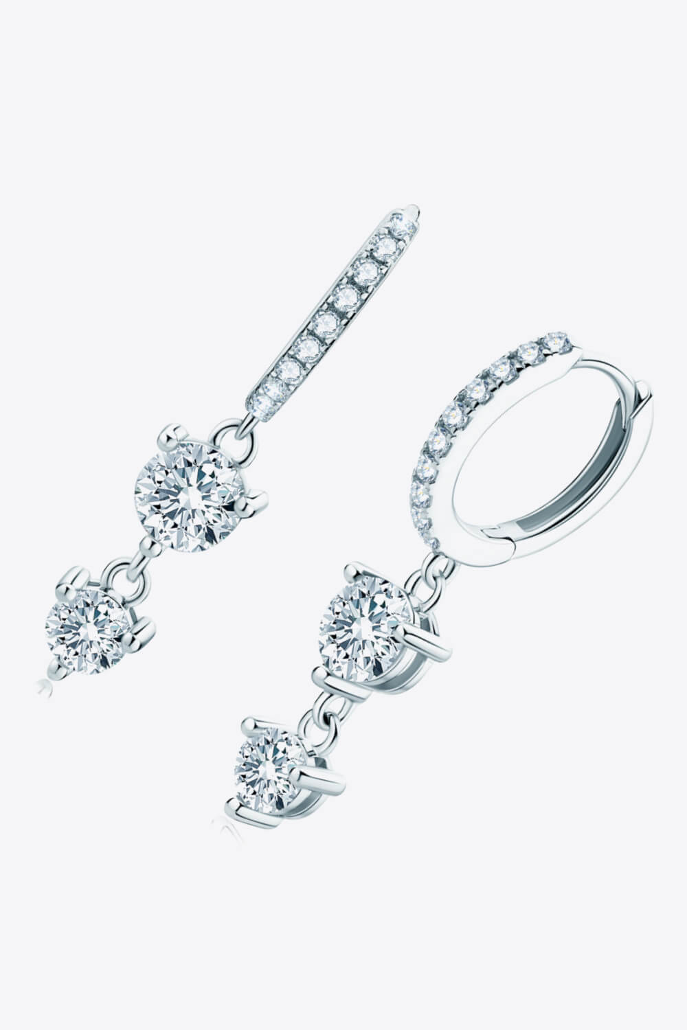 Be The One Moissanite Drop Earrings - Shah S. Sahota