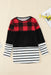 Mixed Print Long Sleeve Top - Shah S. Sahota