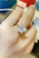 5 Carat Moissanite Solitaire Ring - Shah S. Sahota