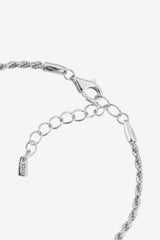 925 Sterling Silver Twisted Bracelet - Shah S. Sahota