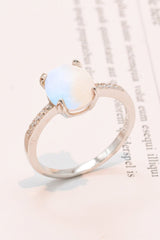 Get A Move On Moonstone Ring - Shah S. Sahota