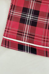 Plaid Tied Loungewear Pants - Shah S. Sahota