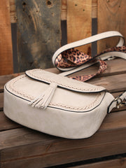 Retro Tassel Saddle Bag - Shah S. Sahota