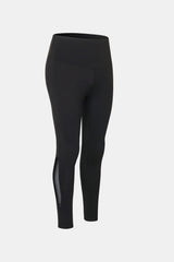 Spliced Mesh Yoga Leggings - Shah S. Sahota