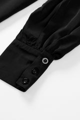 Gathered Detail Puff Sleeve Shirt - Shah S. Sahota