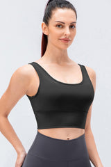 Reversible Cropped Surplice Yoga Tank - Shah S. Sahota
