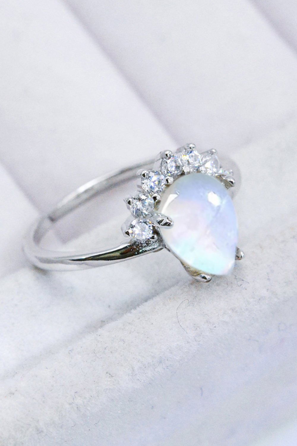 925 Sterling Silver Moonstone Ring - Shah S. Sahota